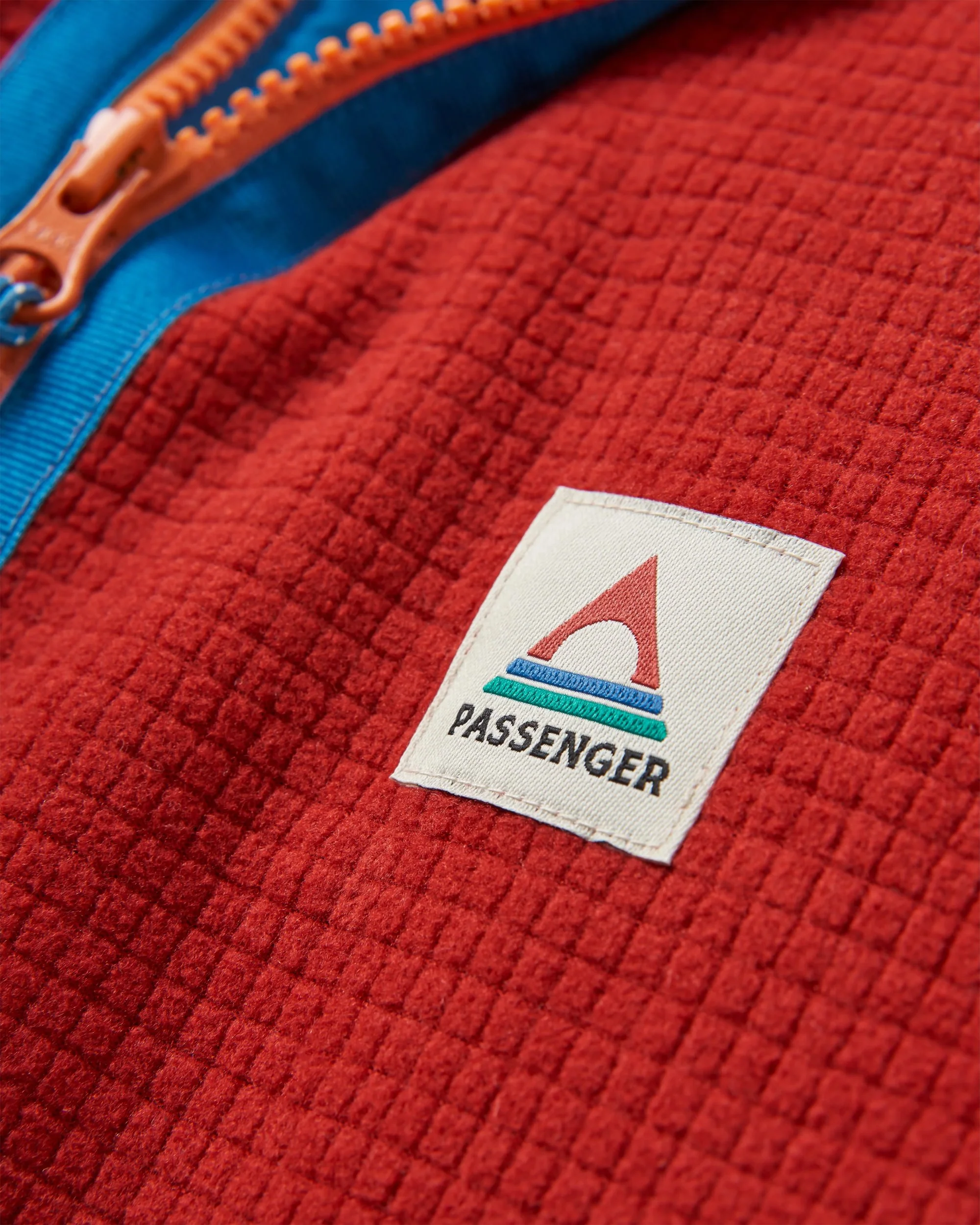 Off Trail Grid-Polarfleece - Rotocker/Birke – Bild 4