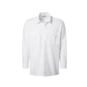 Pionier Pilothemd W1 13026  weiß Herren Langarm Hemd 1/1 Arm