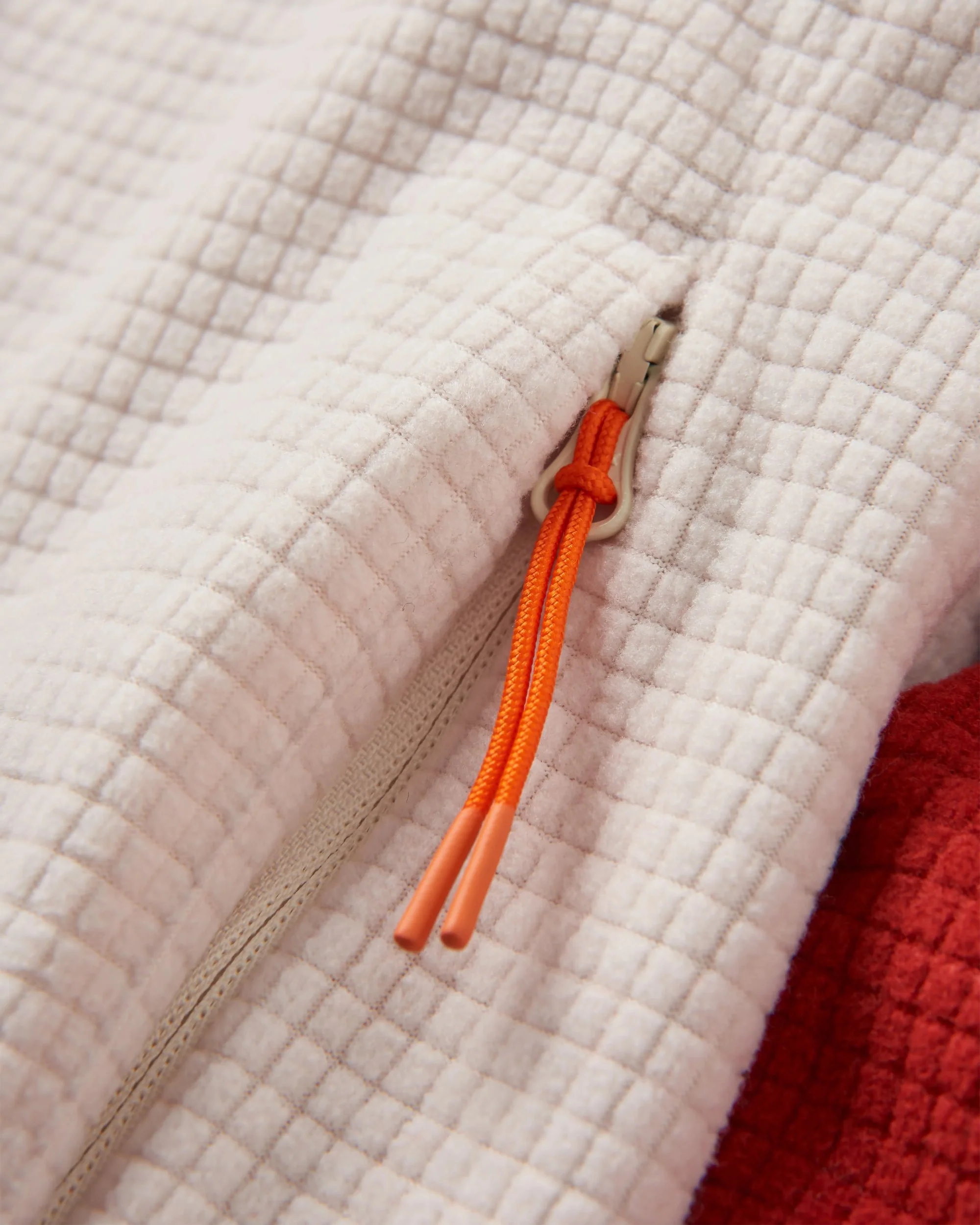 Off Trail Grid-Polarfleece - Rotocker/Birke – Bild 6