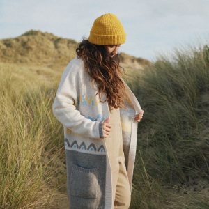 Nettle Strickjacke - Birke