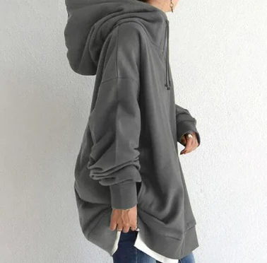 Damen-Hoodie mit Reißverschluss - Herbst/Winter – Bild 2