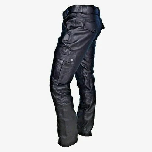 Robuste Leder Motorradhose: Stylisch & Funktional – Bild 2