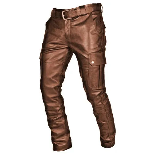 Robuste Leder Motorradhose: Stylisch & Funktional – Bild 7