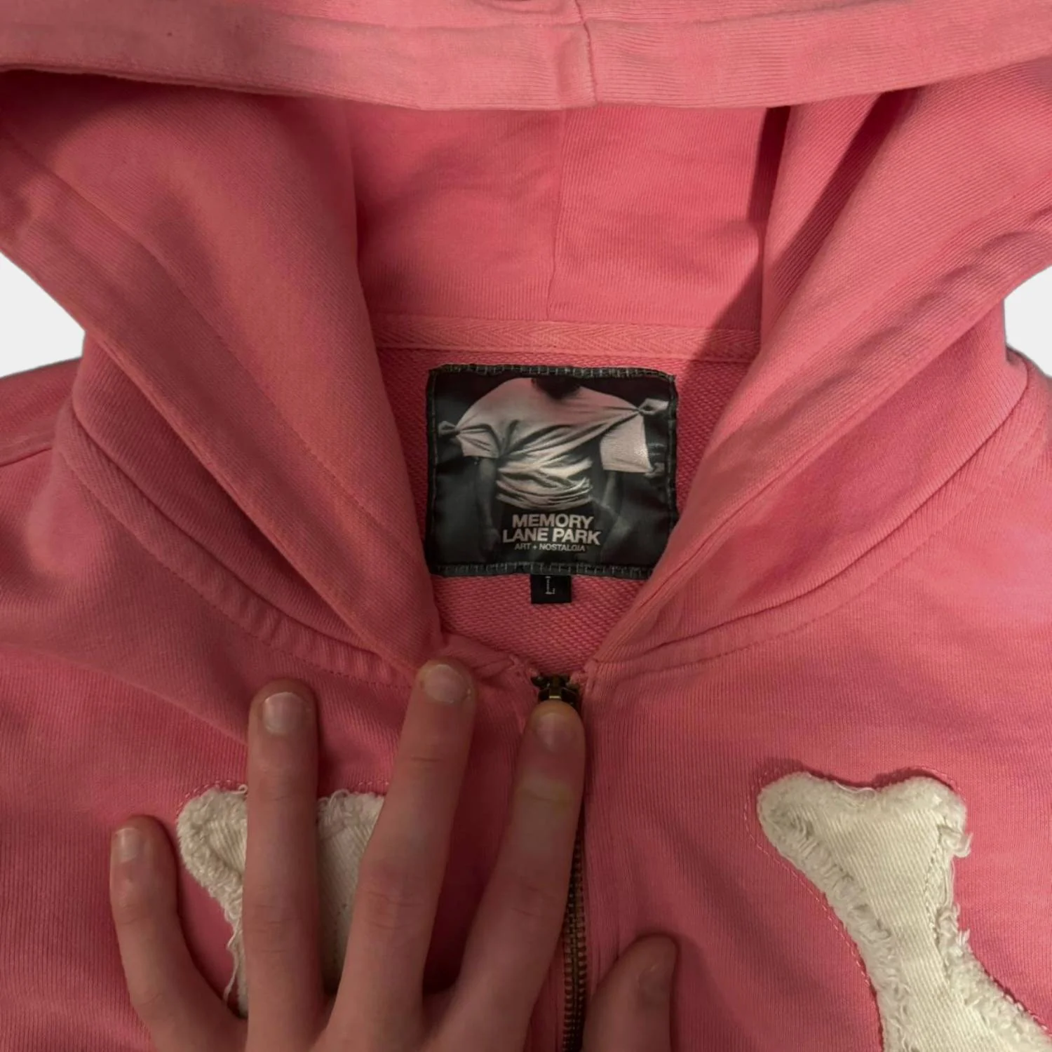 Unisex Kapuzenpullover mit Stickerei und verstellbarer Kapuze – Bild 7