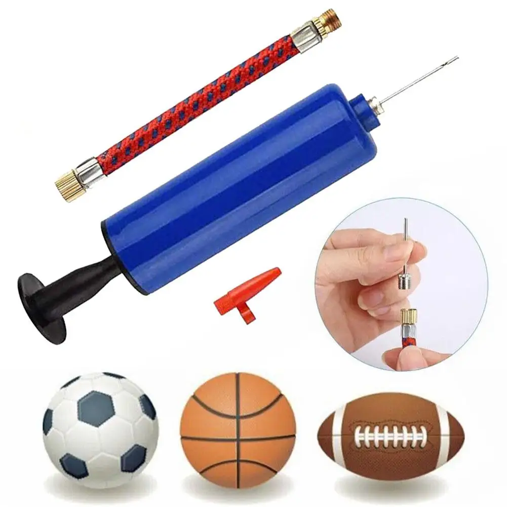 Flexible Handpumpe mit Schlauch – Tragbare Ballpumpe für Fußball, Basketball, Volleyball & Sportbälle – Bild 4