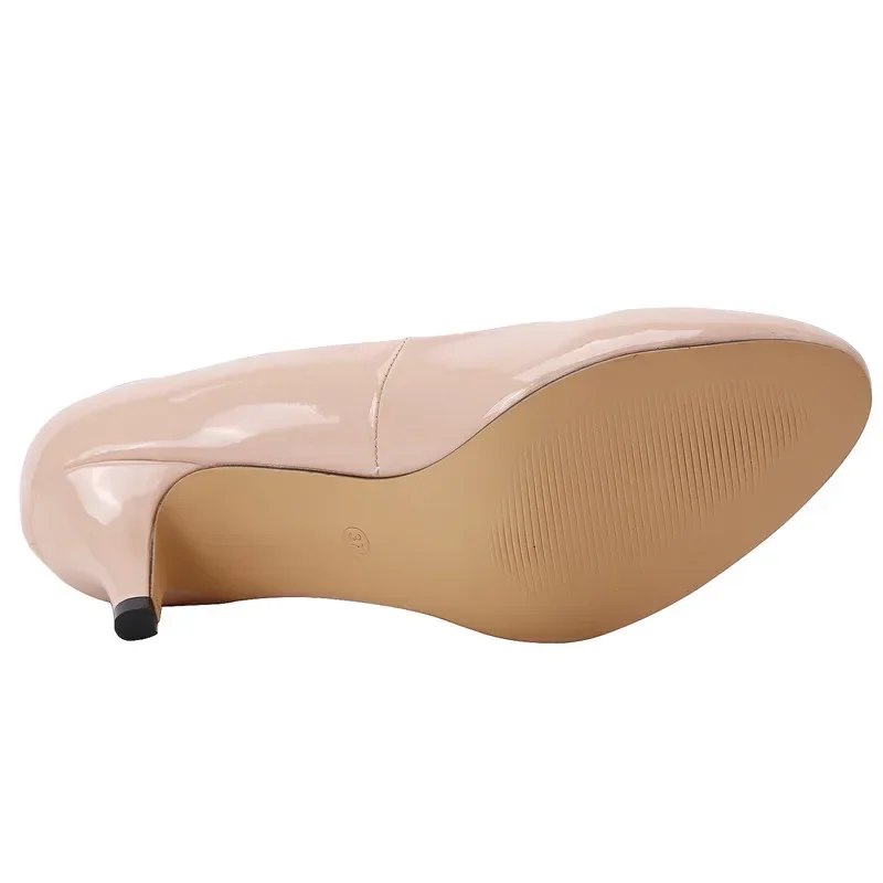 Damen Lackleder-Business-Pumps – Spitzes Design & 5 cm Absatz | Elegante Schuhe für Büro, Business & Formelle Anlässe – Bild 7