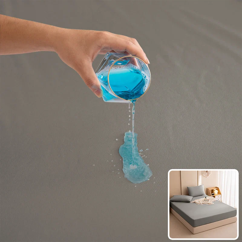 100% Wasserdichter Matratzenschoner – Spannbettlaken-Stil mit Gummizug | Einzel-, Doppel- & King-Size (140/160/180x200cm) – Bild 7