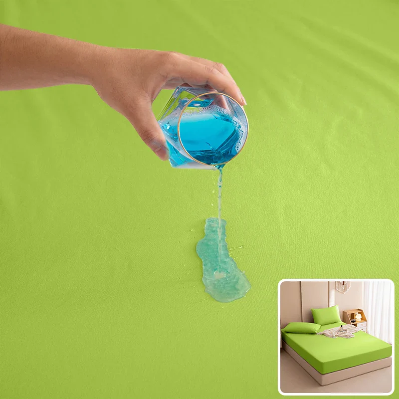 100% Wasserdichter Matratzenschoner – Spannbettlaken-Stil mit Gummizug | Einzel-, Doppel- & King-Size (140/160/180x200cm) – Bild 8