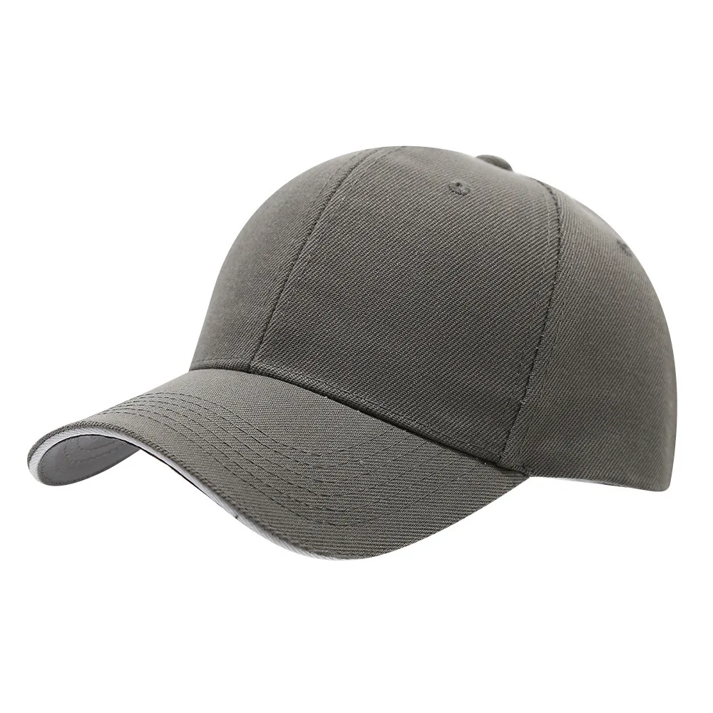 Klassische Baseballkappe | Herren & Damen Freizeit Einfarbige Kappe | Outdoor Reise Mode Baseballcap – Bild 4