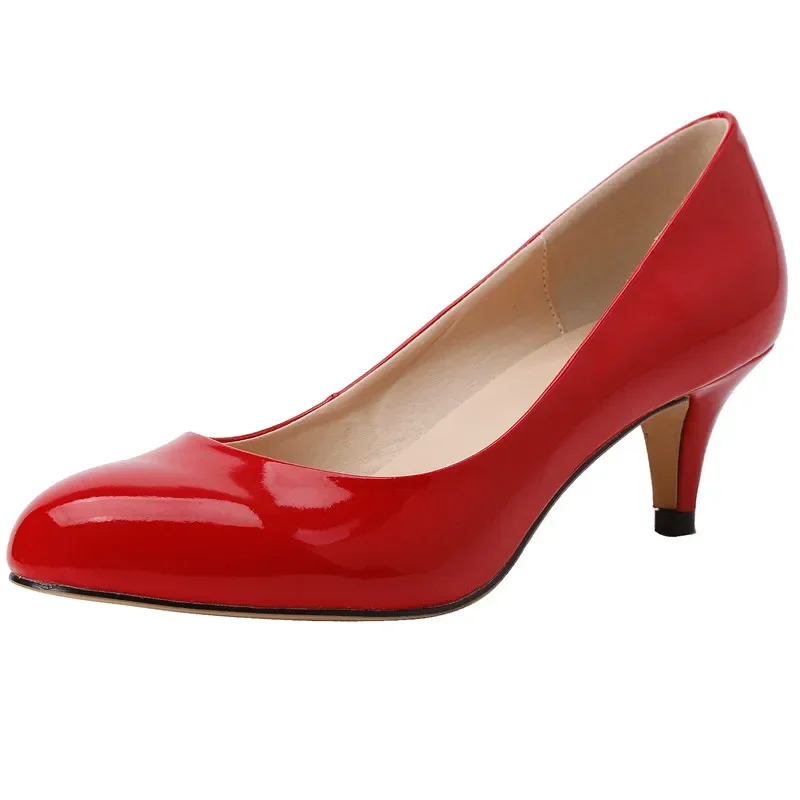 Damen Lackleder-Business-Pumps – Spitzes Design & 5 cm Absatz | Elegante Schuhe für Büro, Business & Formelle Anlässe – Bild 9