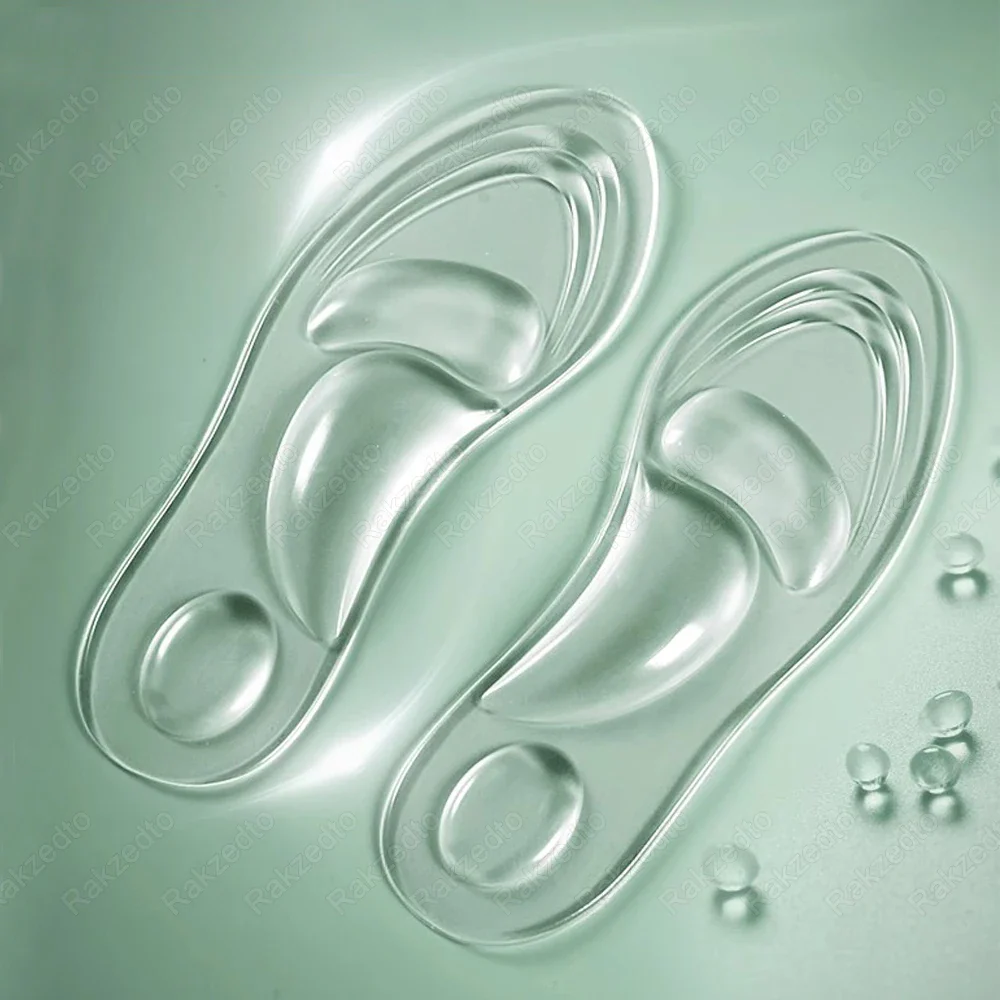 Silikon Orthopädische Einlegesohlen Damen | Fußgewölbeunterstützung & Massage Gel Pads bei Plattfüßen & Plantarfasziitis – Bild 9