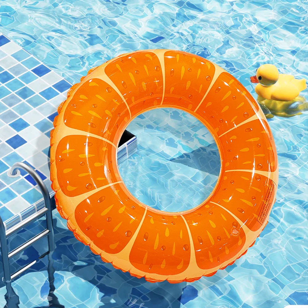 Aufblasbarer Schwimmring mit Fruchtmotiv – PVC Pool Schwimmreifen für Strand & Poolparty – Bild 4