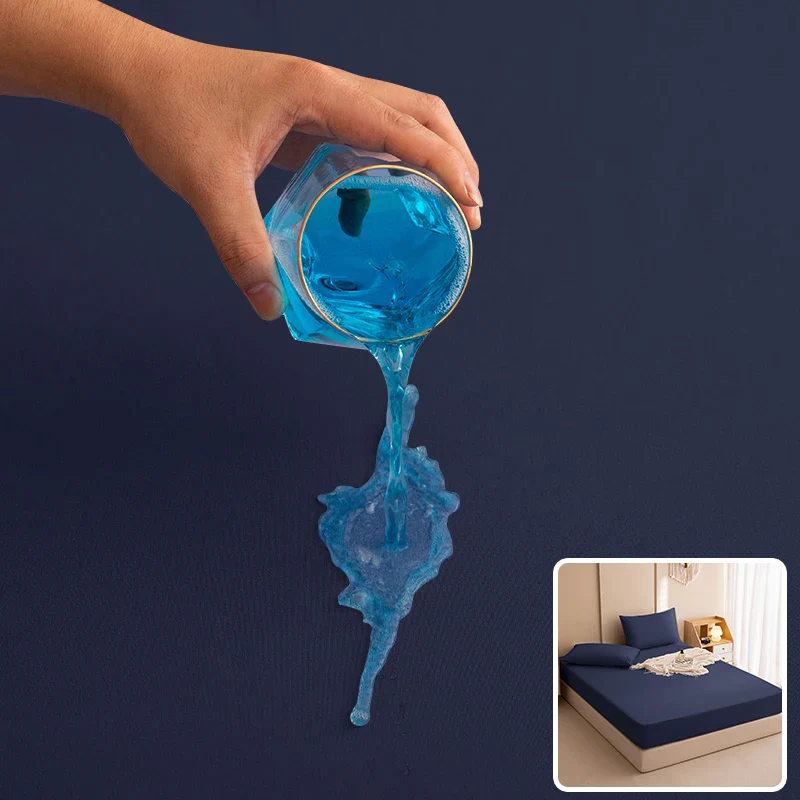 100% Wasserdichter Matratzenschoner – Spannbettlaken-Stil mit Gummizug | Einzel-, Doppel- & King-Size (140/160/180x200cm) – Bild 9