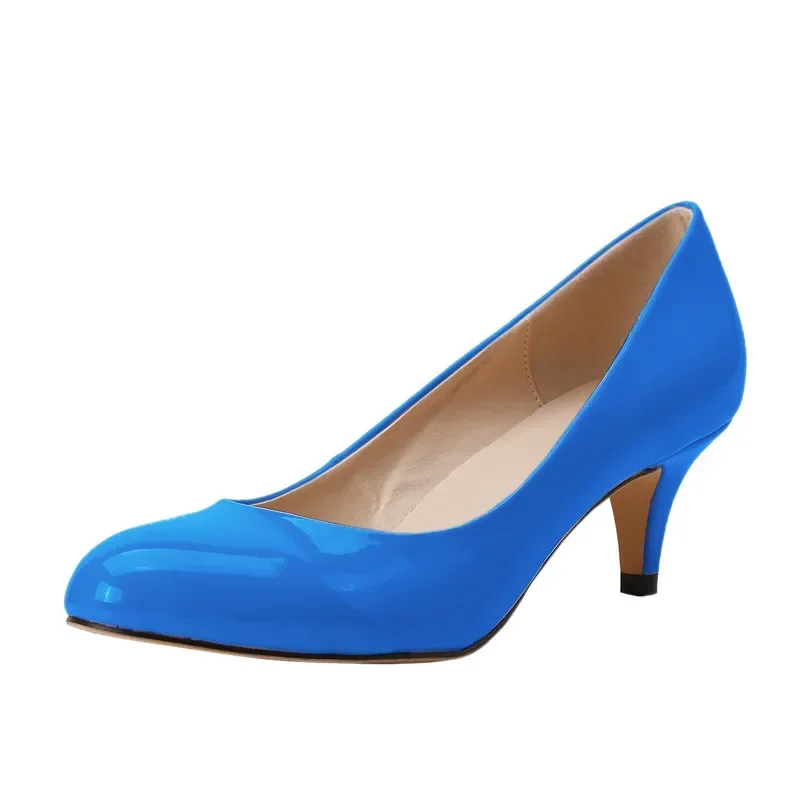 Damen Lackleder-Business-Pumps – Spitzes Design & 5 cm Absatz | Elegante Schuhe für Büro, Business & Formelle Anlässe – Bild 3