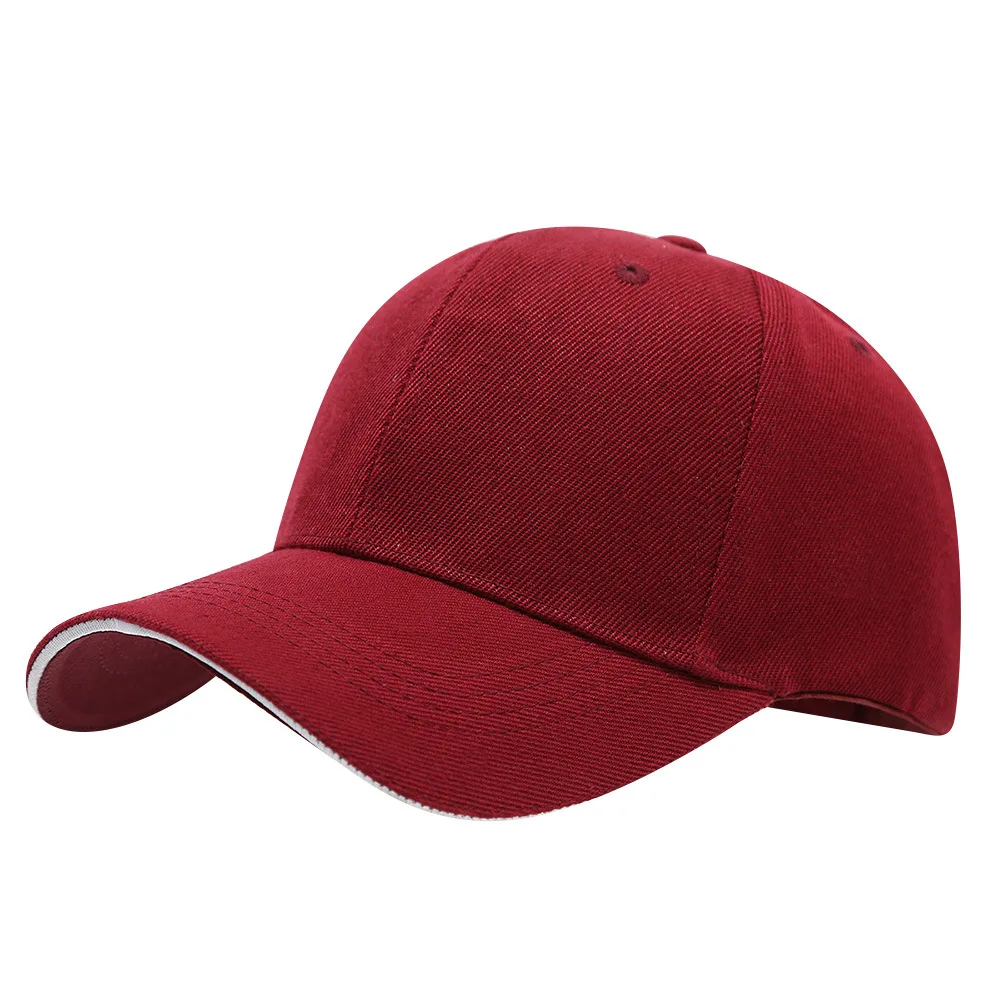 Klassische Baseballkappe | Herren & Damen Freizeit Einfarbige Kappe | Outdoor Reise Mode Baseballcap – Bild 6