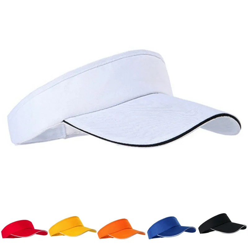 Tennis Visor Kappe für Damen & Herren – Verstellbare Sport Sonnenkappe | Leichte Lauf-, Strand- & Outdoor Tennis Mütze