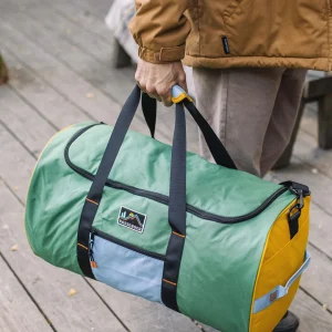 Weekender 58L Reisetasche aus Polyester - Lorbeergrün