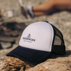 Beechey Snapback Trucker Kappe - Schwarz/Weiß