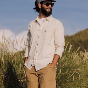 Arica strukturiertes Hemd - Birke