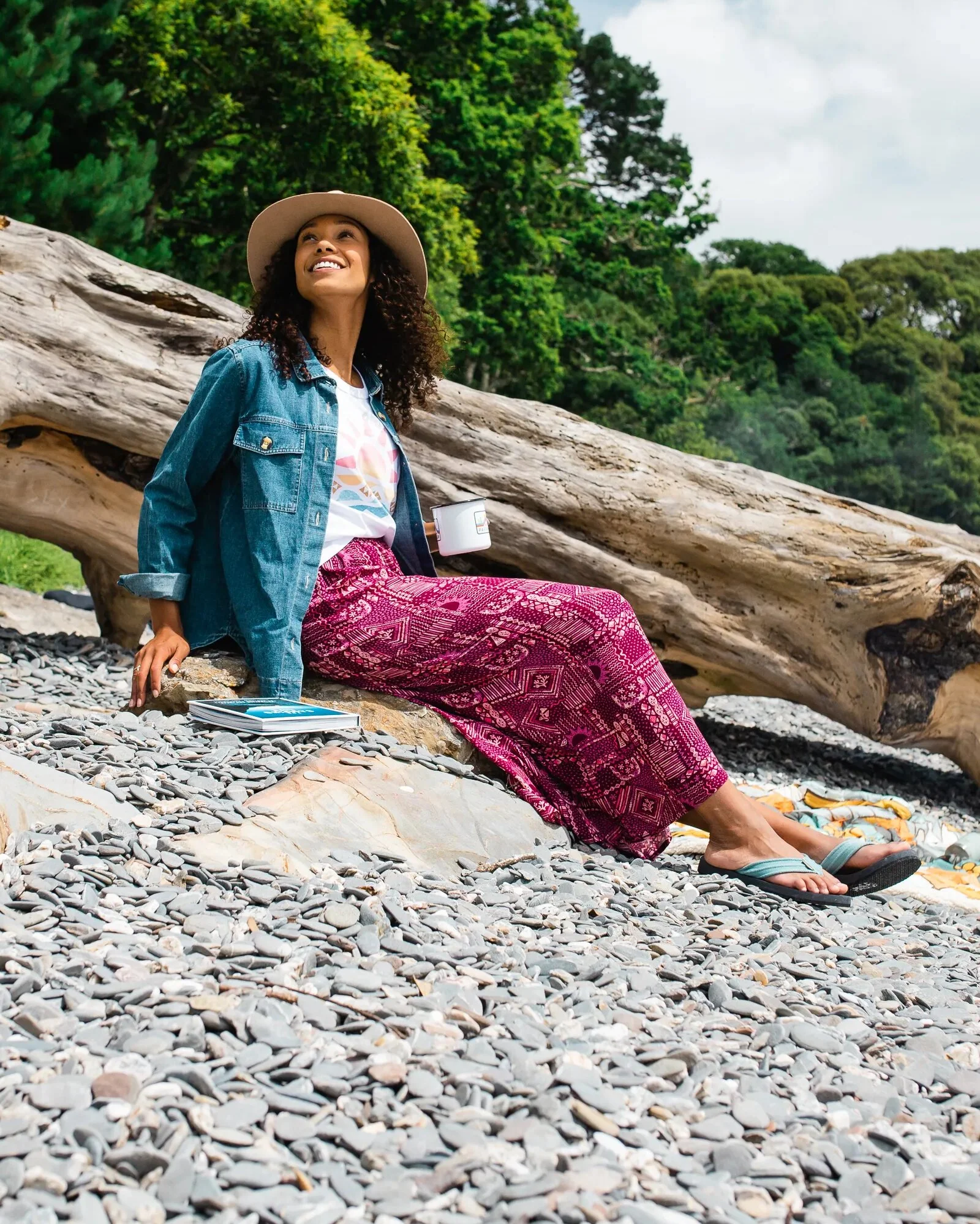 Hannah Rock - Vintage Patchwork Wein – Bild 4