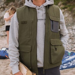 Explorers Bio-Baumwoll-Canvas-Top - Khaki