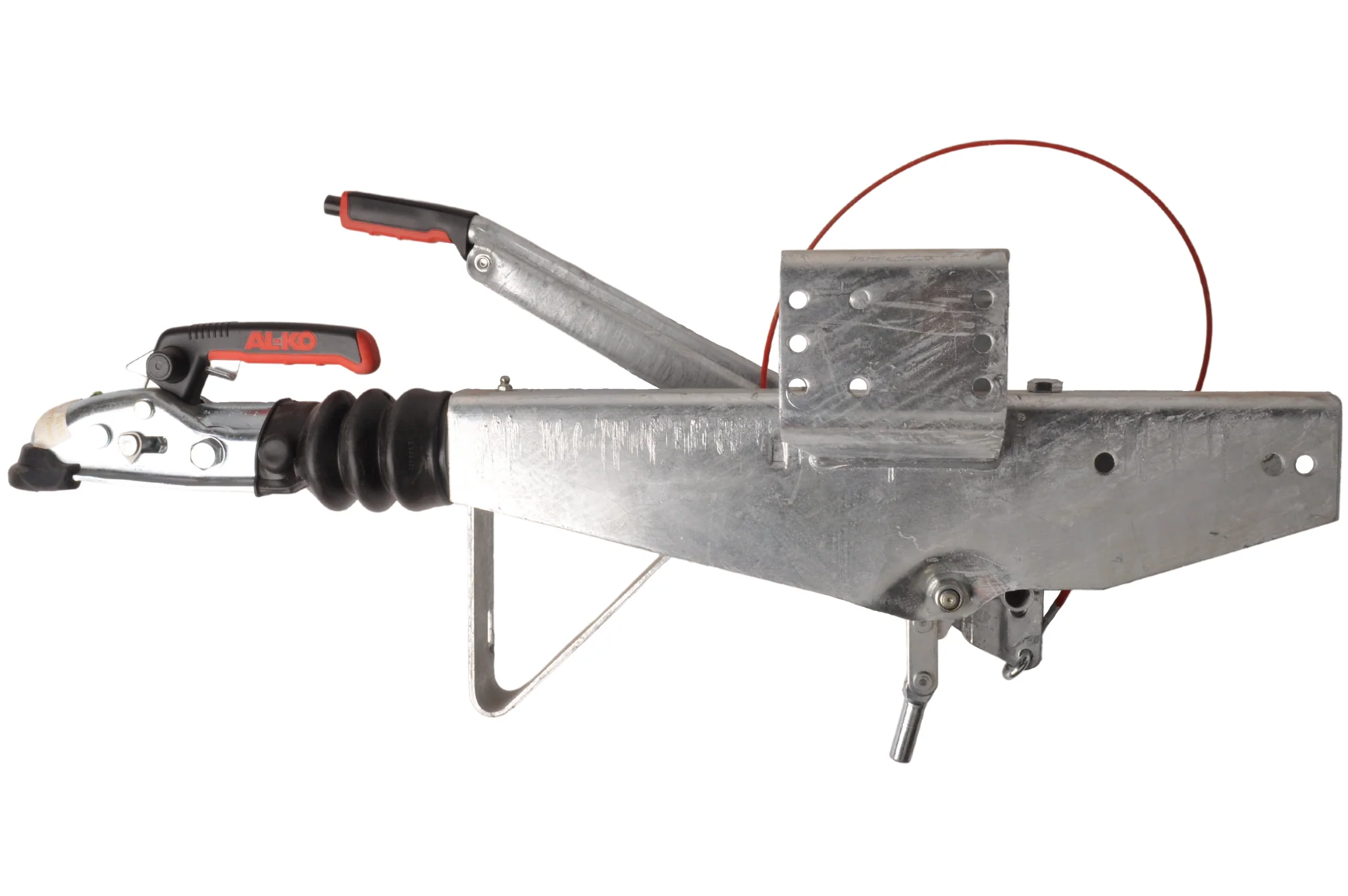 AL- KO Auflaufeinrichtung für Anhänger - 161S - maximale Anhängelast:1600kg - Vierkantrohr anschluss: 70 mm - inkl. Stützrad-Konsole – Bild 3