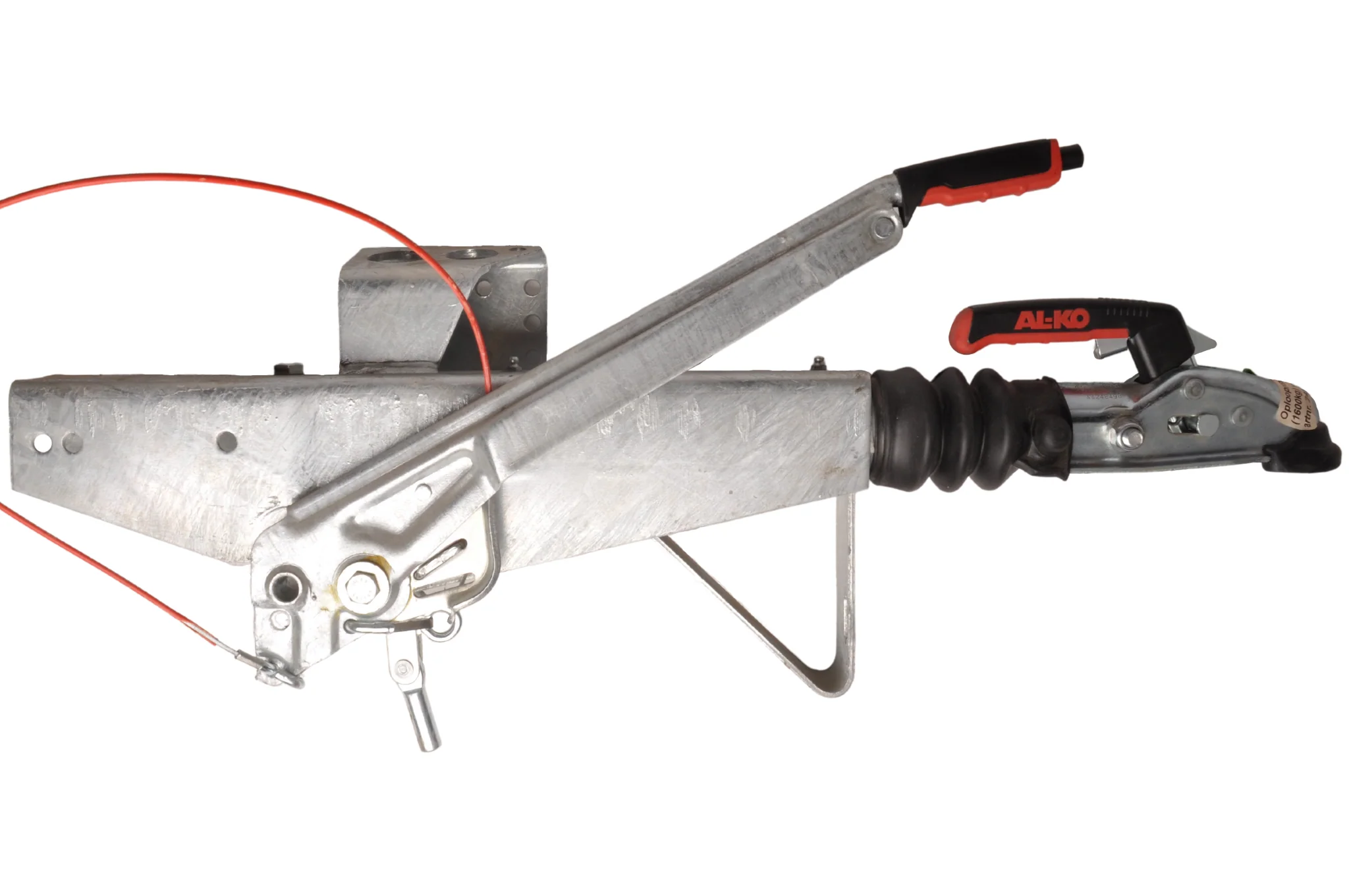 AL- KO Auflaufeinrichtung für Anhänger - 161S - maximale Anhängelast:1600kg - Vierkantrohr anschluss: 70 mm - inkl. Stützrad-Konsole – Bild 4