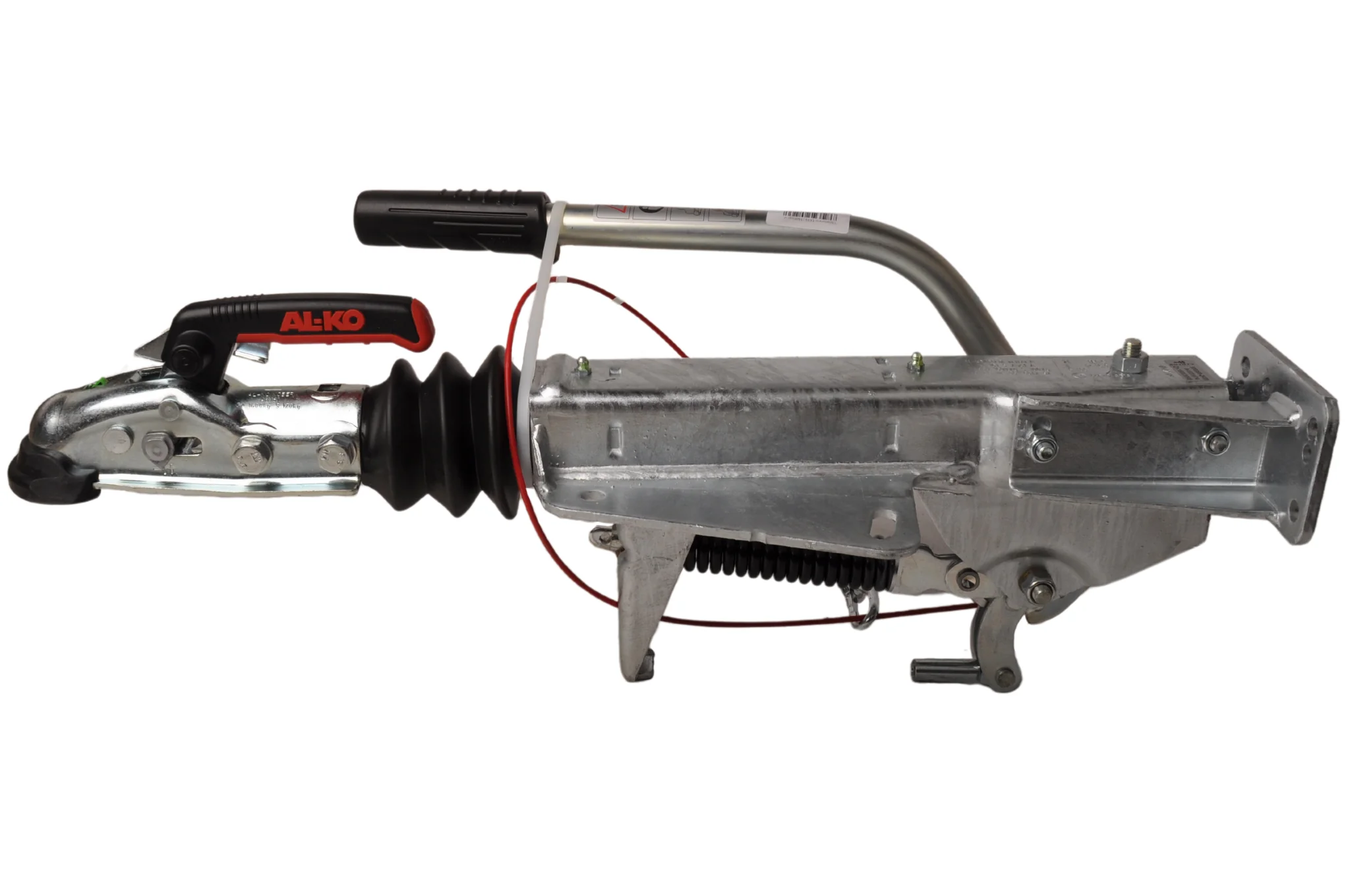 AL- KO Auflaufeinrichtung für Anhänger - 161S - maximale Anhängelast: 1600kg - V-Deichselanschluss - inkl. Stützrad-Konsole – Bild 4