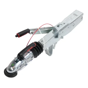 AL- KO Auflaufeinrichtung für Anhänger - 60S/2 - maximale Anhängelast: 750kg - Vierkantrohr anschluss: 60mm - inkl. Stützrad-Konsole