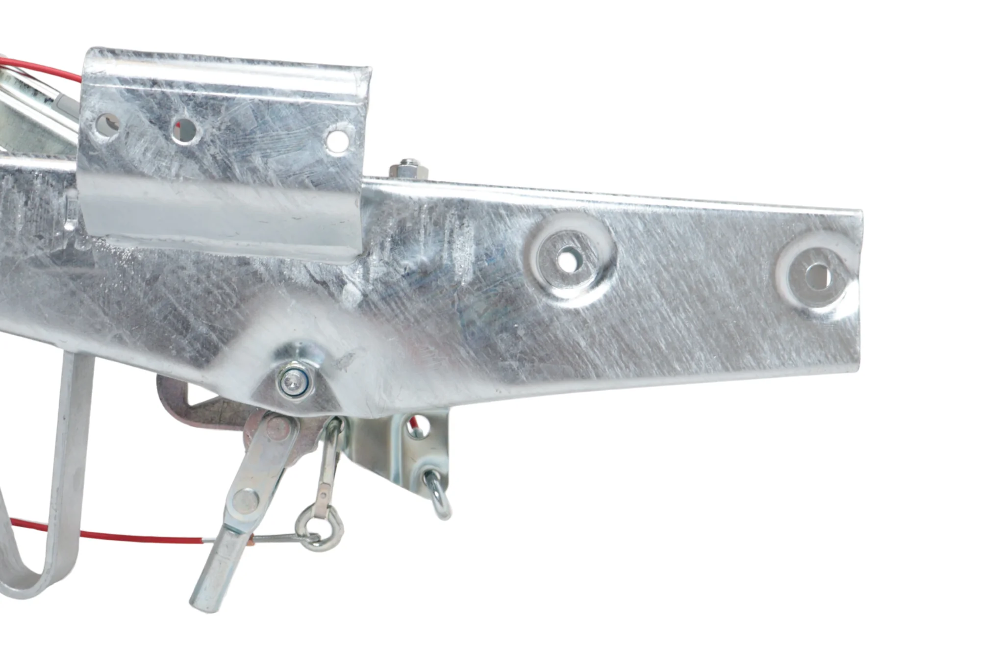 AL- KO Auflaufeinrichtung für Anhänger - 60S/2 - maximale Anhängelast: 750kg - Vierkantrohr anschluss: 60mm - inkl. Stützrad-Konsole – Bild 7