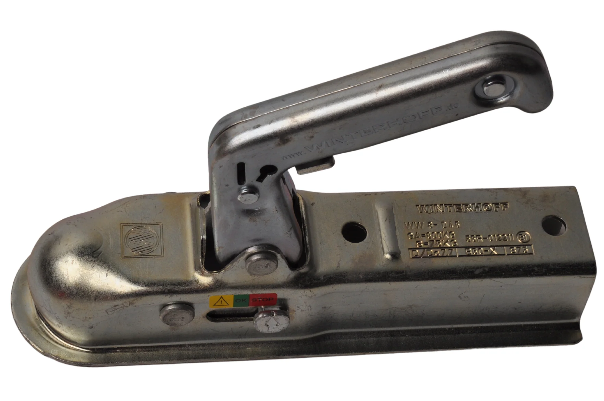 Albe EM80VK - Rohr 45 mm - 800 kg - ungebremste Kugelkupplung – Bild 3