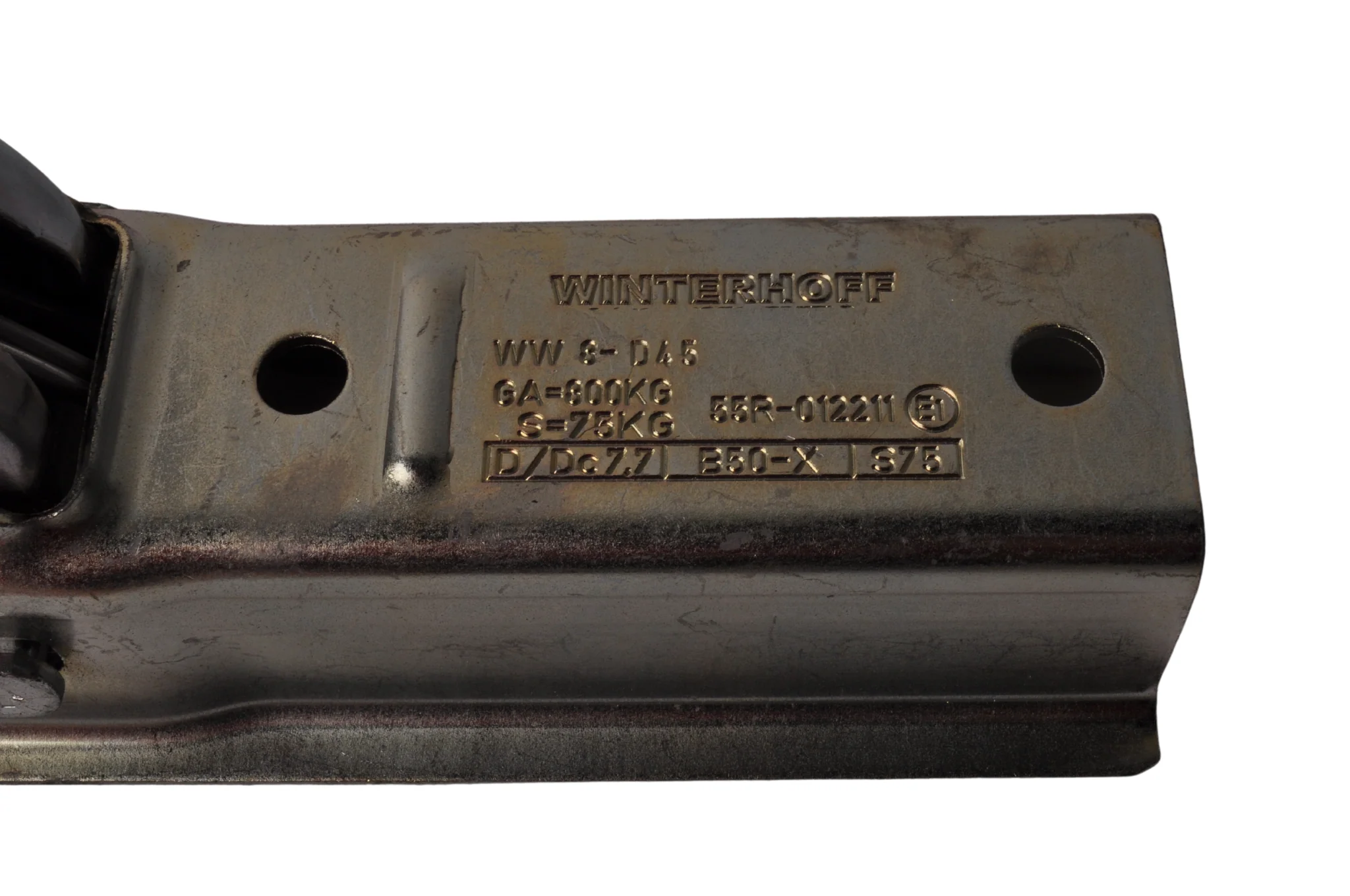 Albe EM80VK - Rohr 45 mm - 800 kg - ungebremste Kugelkupplung – Bild 5