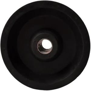 145x86 mm Kielrolle schwarz 22 mm Nabendurchmesser