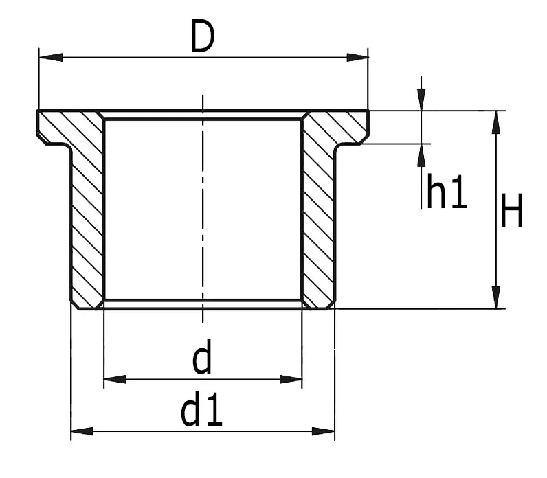 Lagerbuchse 13x20x28x4 mm – Bild 4