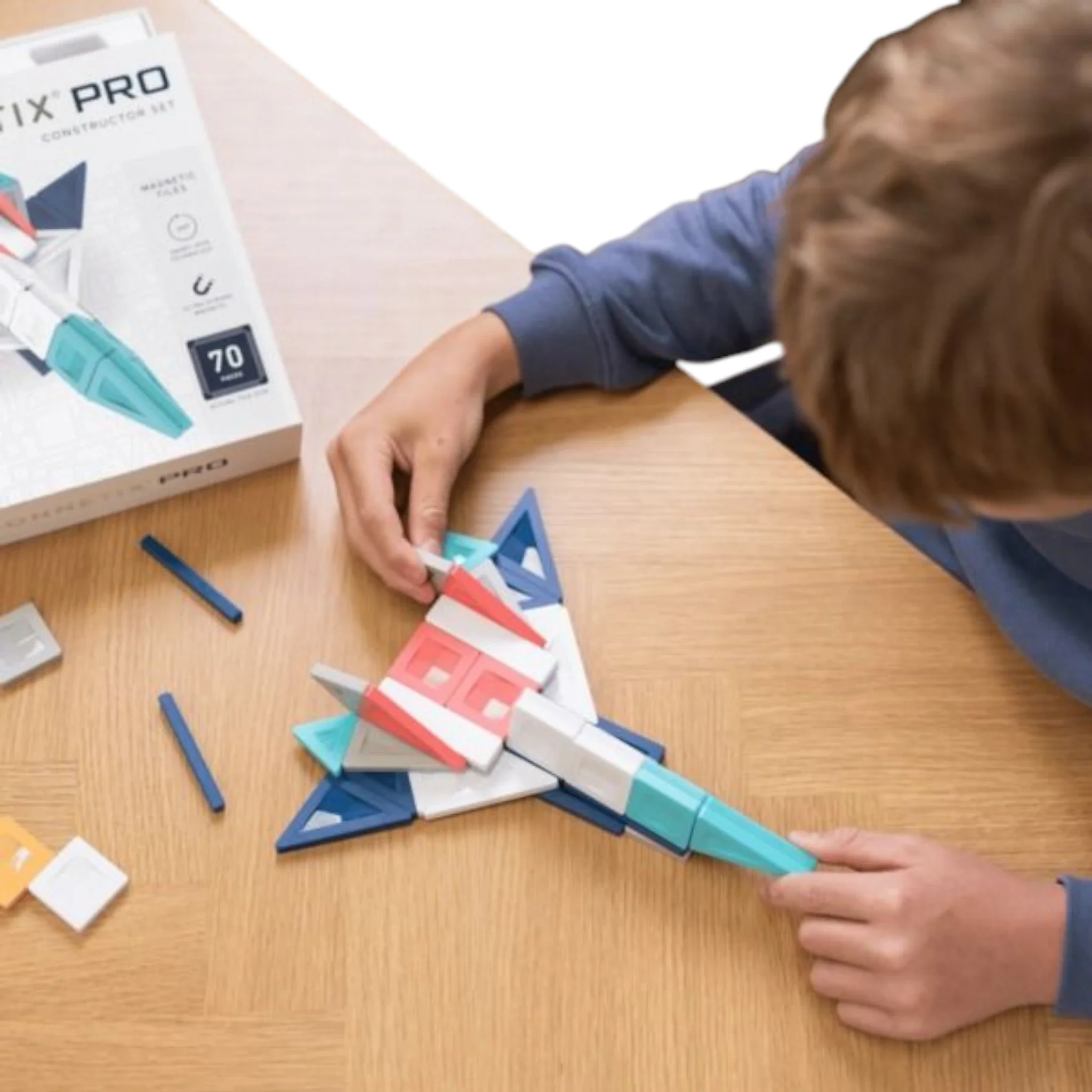 CONNETIX PRO Constructor Set 70 pc - Advanced Magnetische Bausteine für ältere Kinder – Bild 5