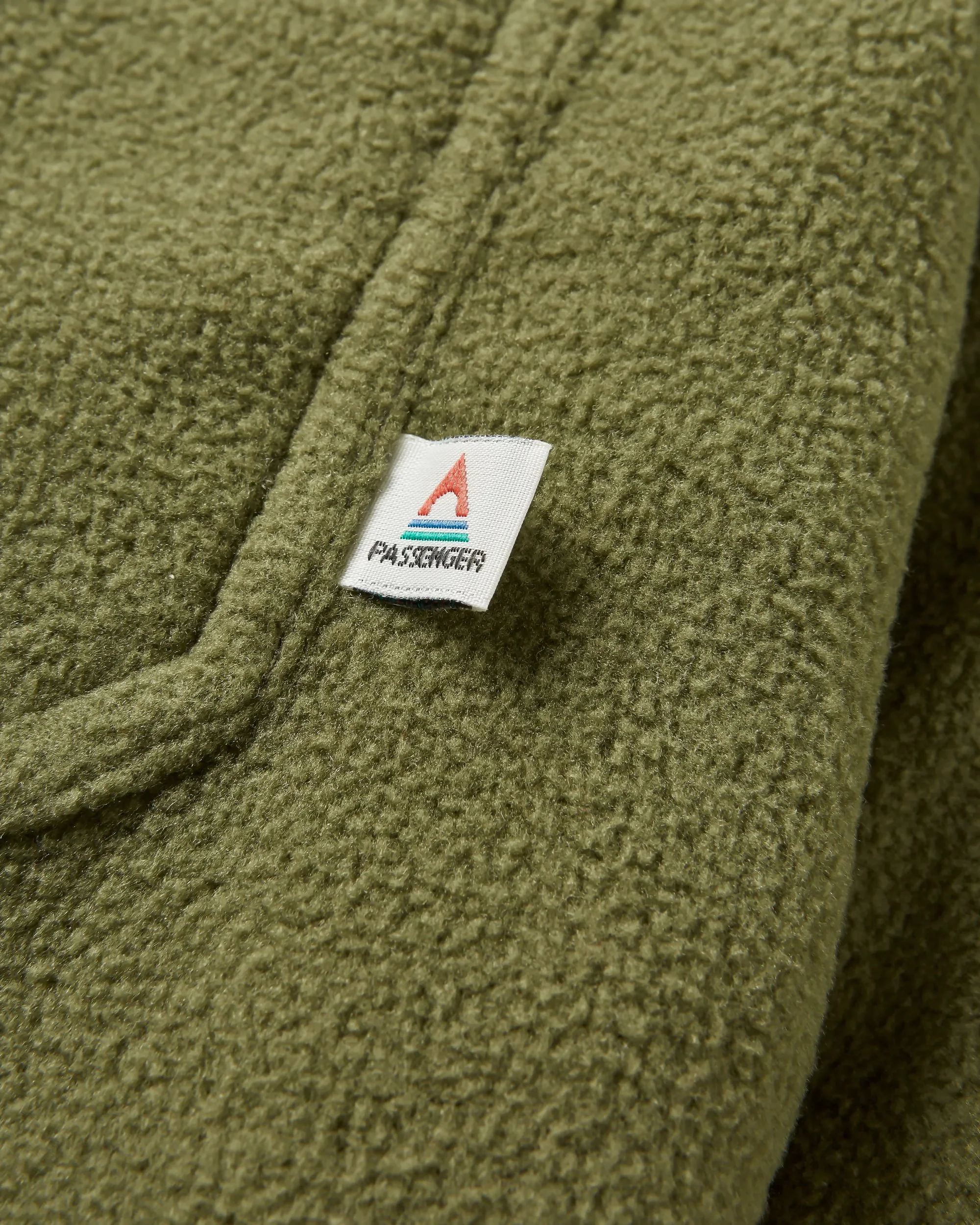 Maple Polar-Fleece-Hemd - Khaki – Bild 9