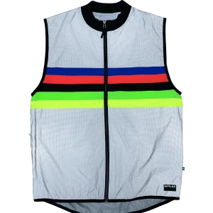 Gofluo Weste "Darkchamp- Grey reflective" für Erwachsene