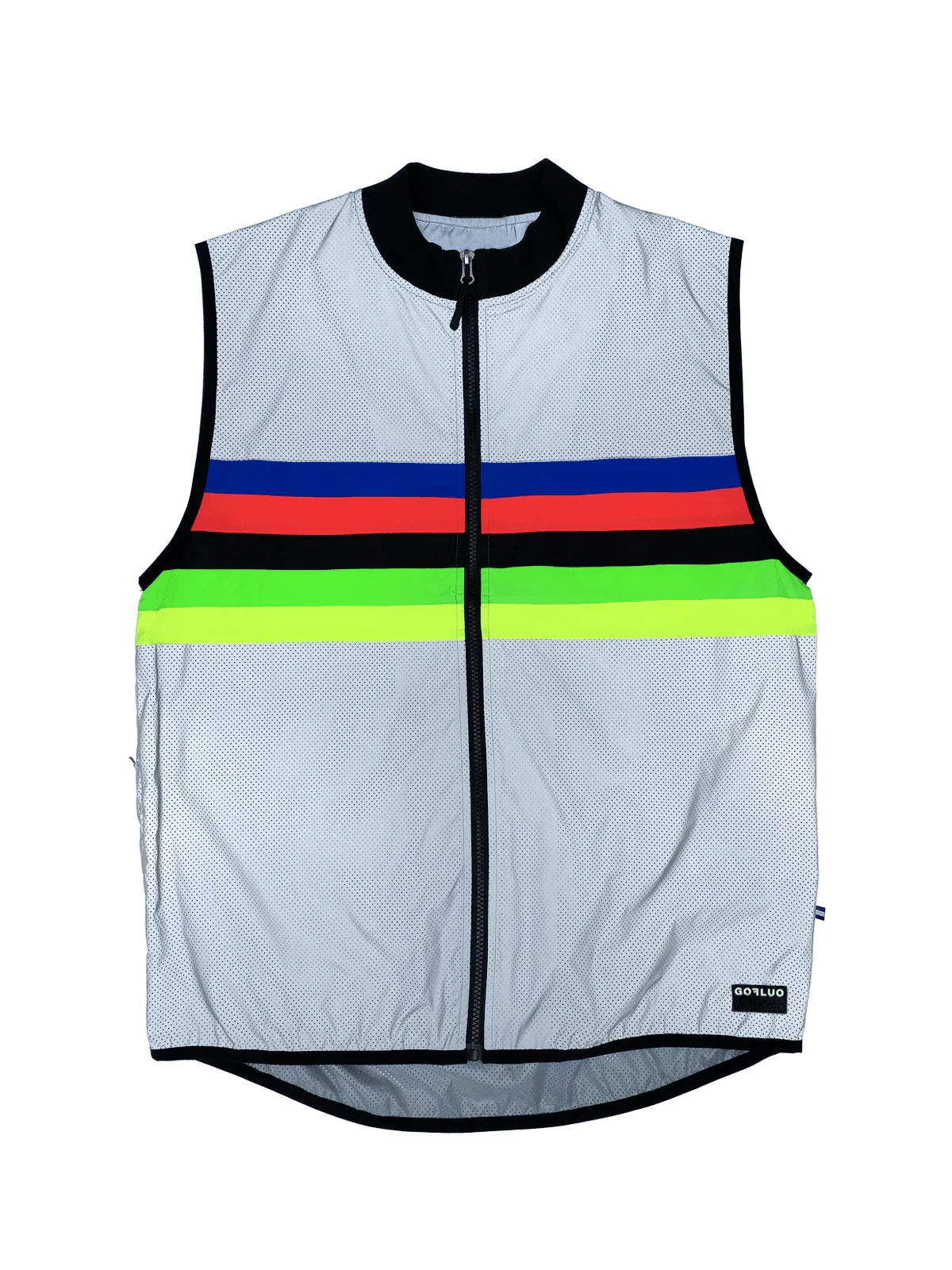 Gofluo Weste "Darkchamp- Grey reflective" für Erwachsene – Bild 2