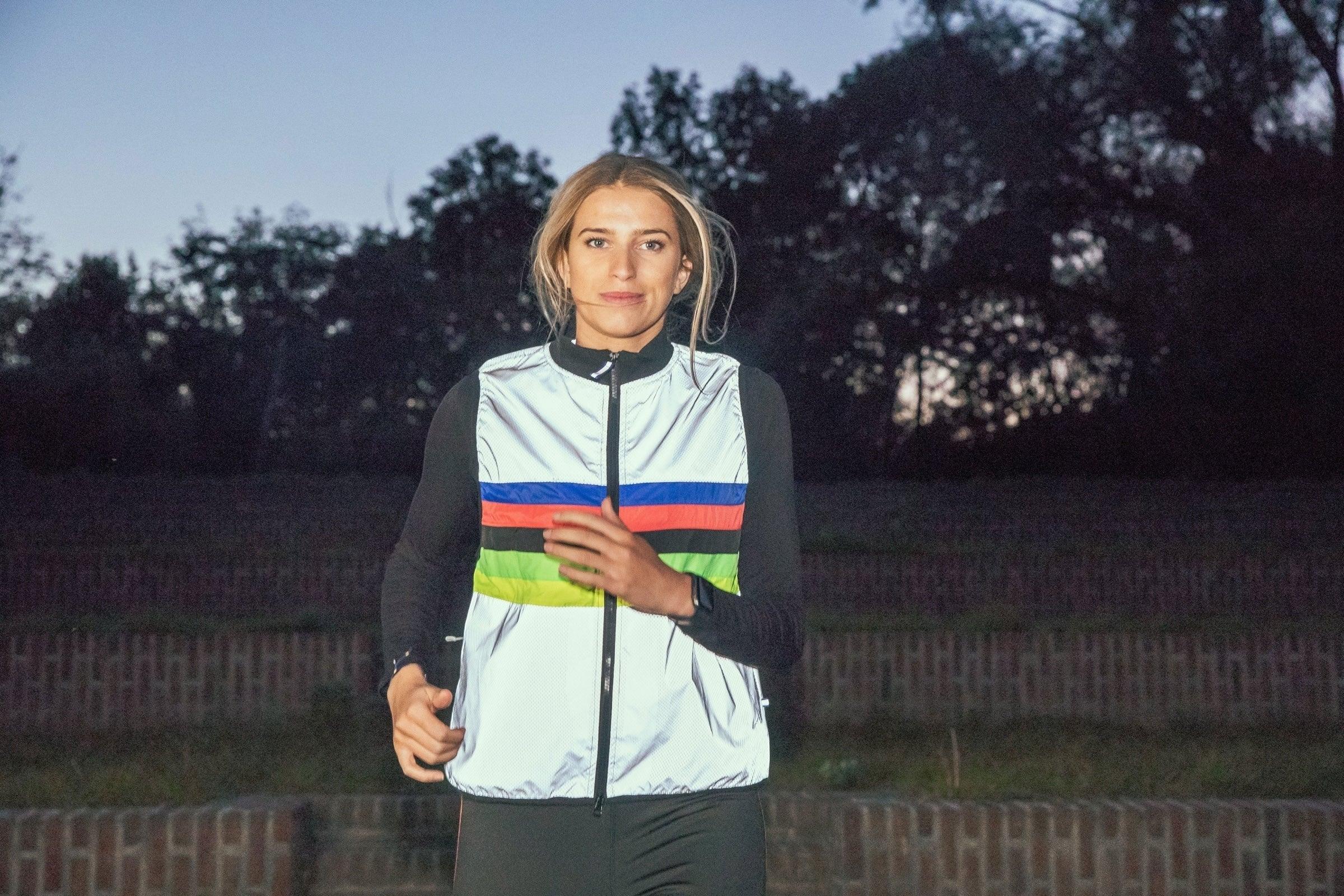 Gofluo Weste "Darkchamp- Grey reflective" für Erwachsene – Bild 3