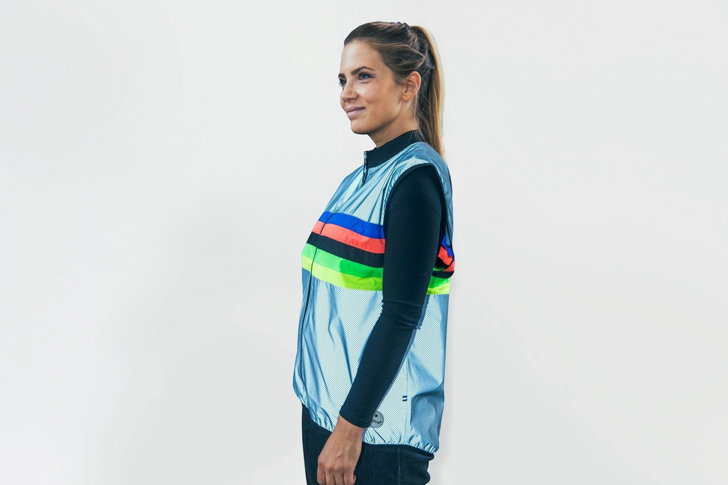 Gofluo Weste "Darkchamp- Grey reflective" für Erwachsene – Bild 4