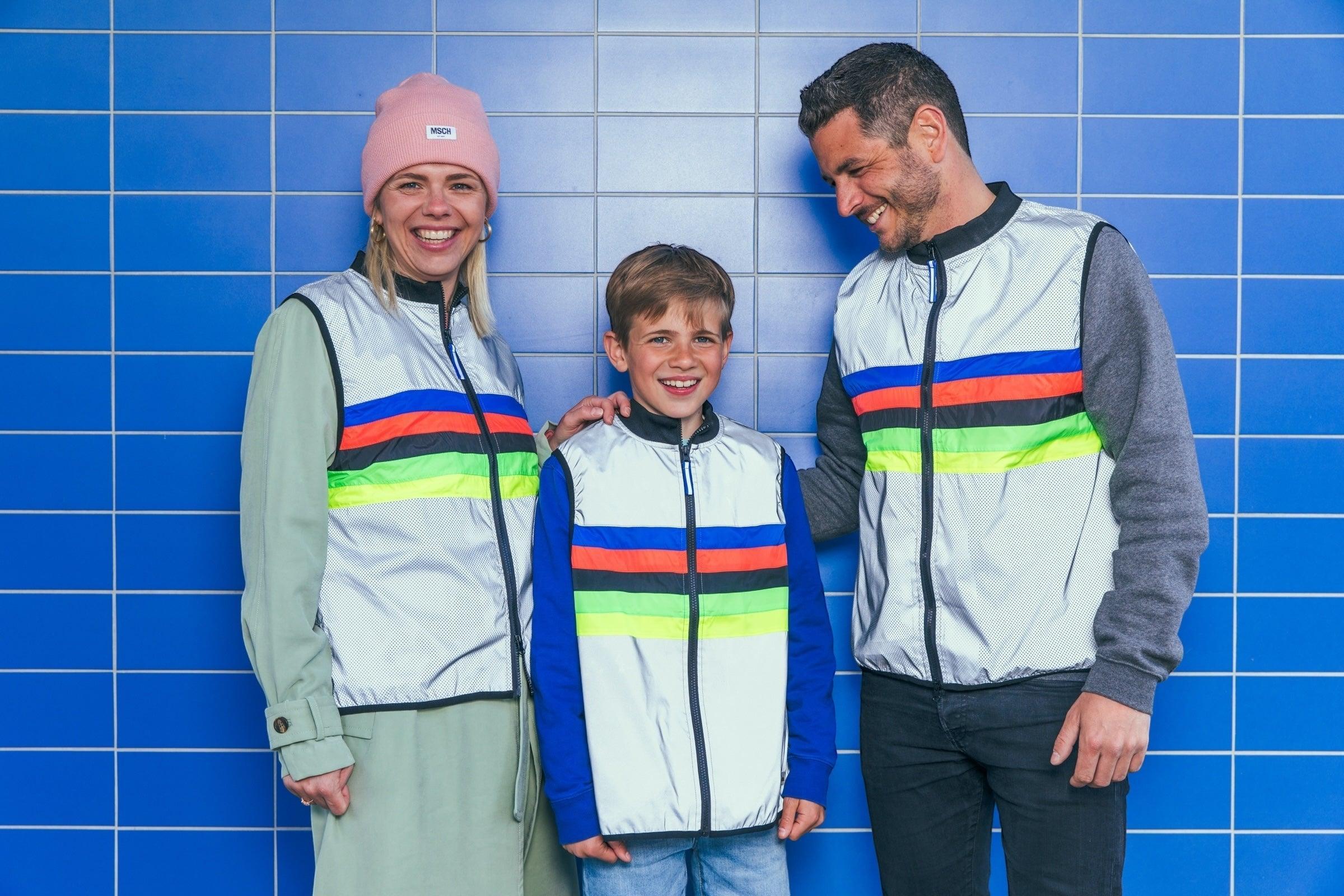 Gofluo Weste "Darkchamp- Grey reflective" für Erwachsene – Bild 6