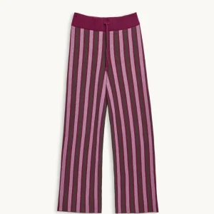 Hose aus Bio-Baumwolle • berry stripes