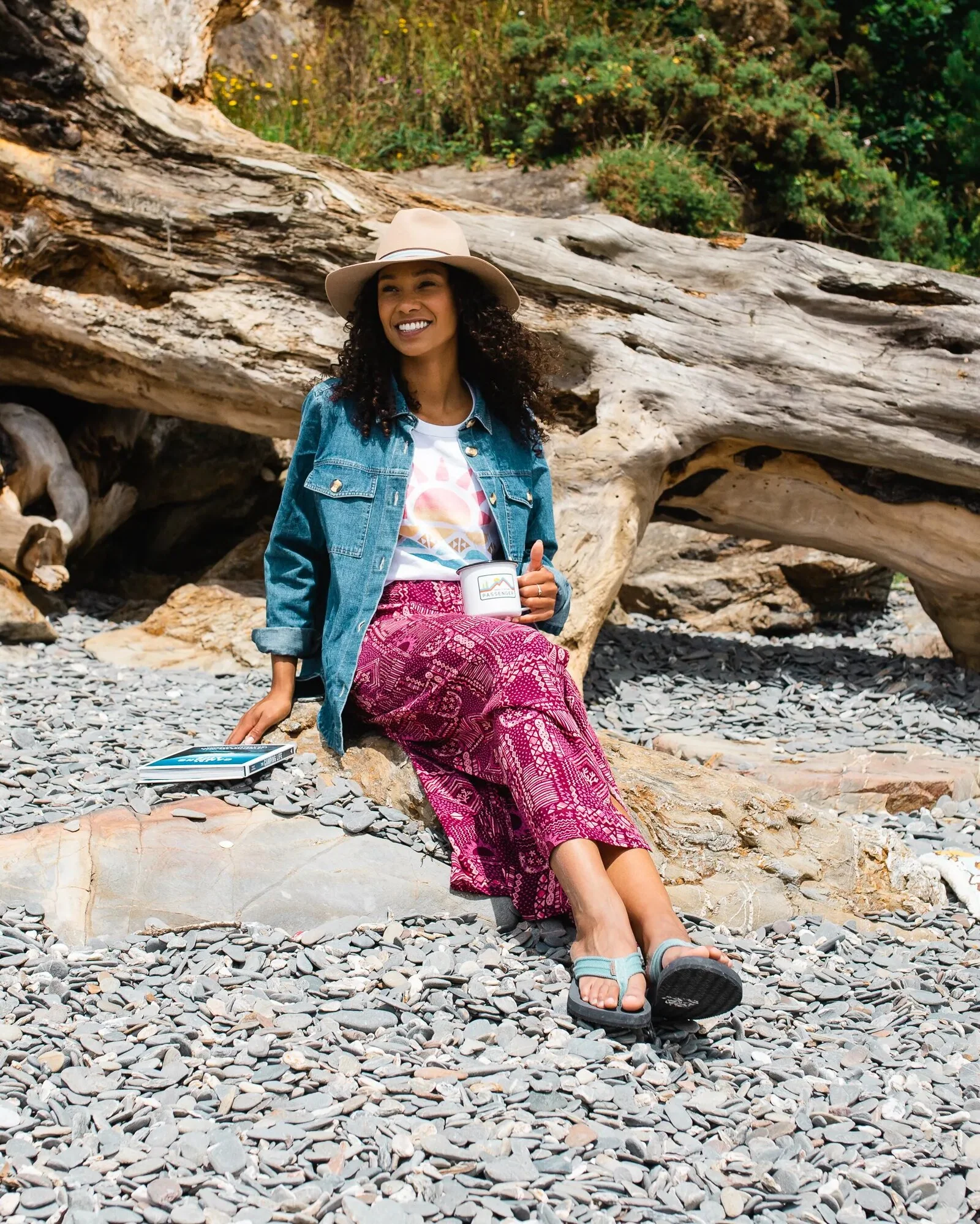 Hannah Rock - Vintage Patchwork Wein – Bild 6