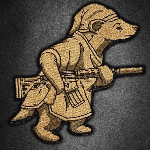 "Honey Badger" Stick Patch