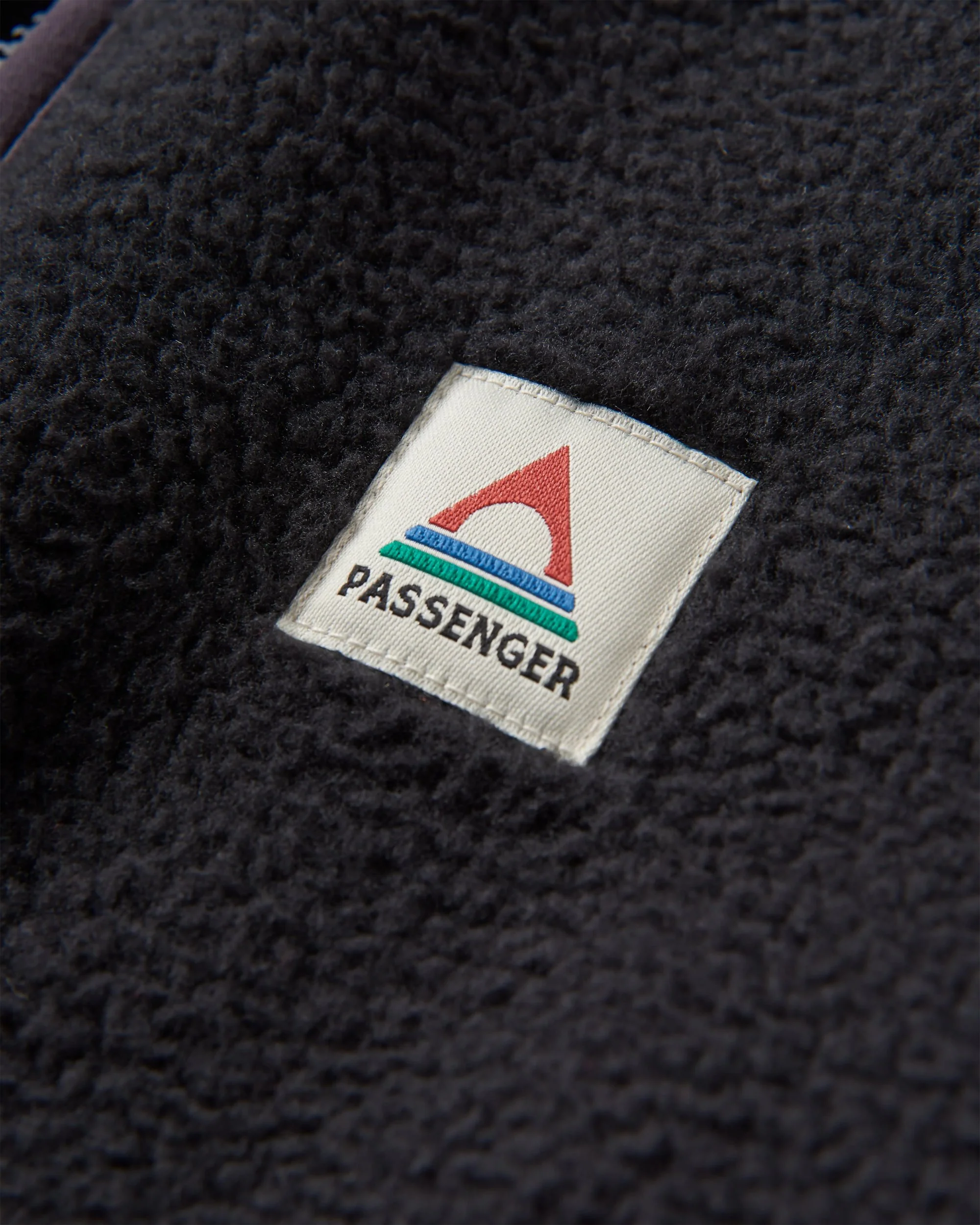 Tripper 2.0 Sherpa-Fleece mit Reißverschluss - Schwarz – Bild 3