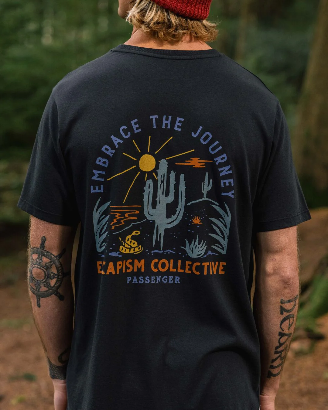 Tizana Baumwoll-T-Shirt - Schwarz