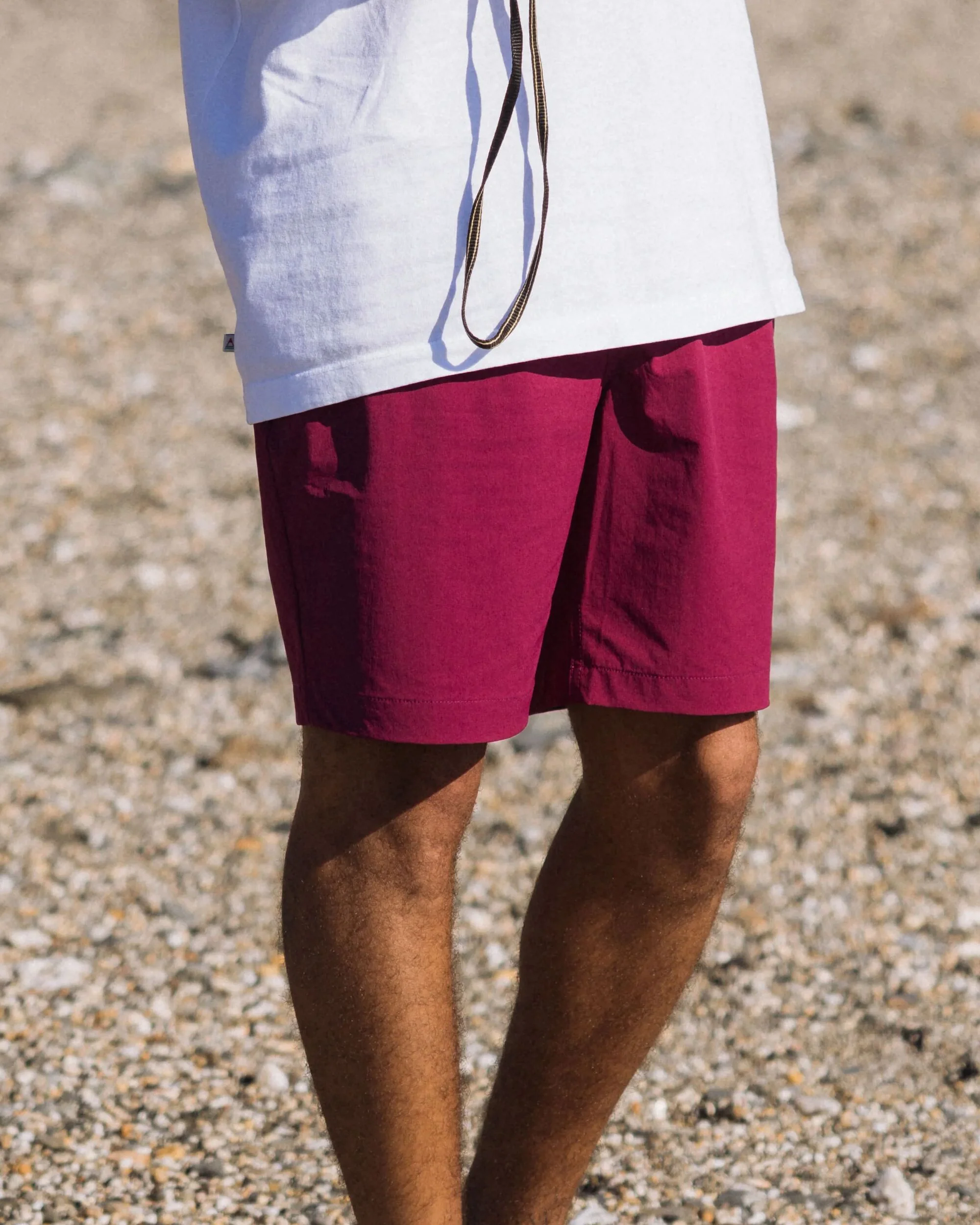 Drifter Gefütterte Badeshose - Warme Beere – Bild 3