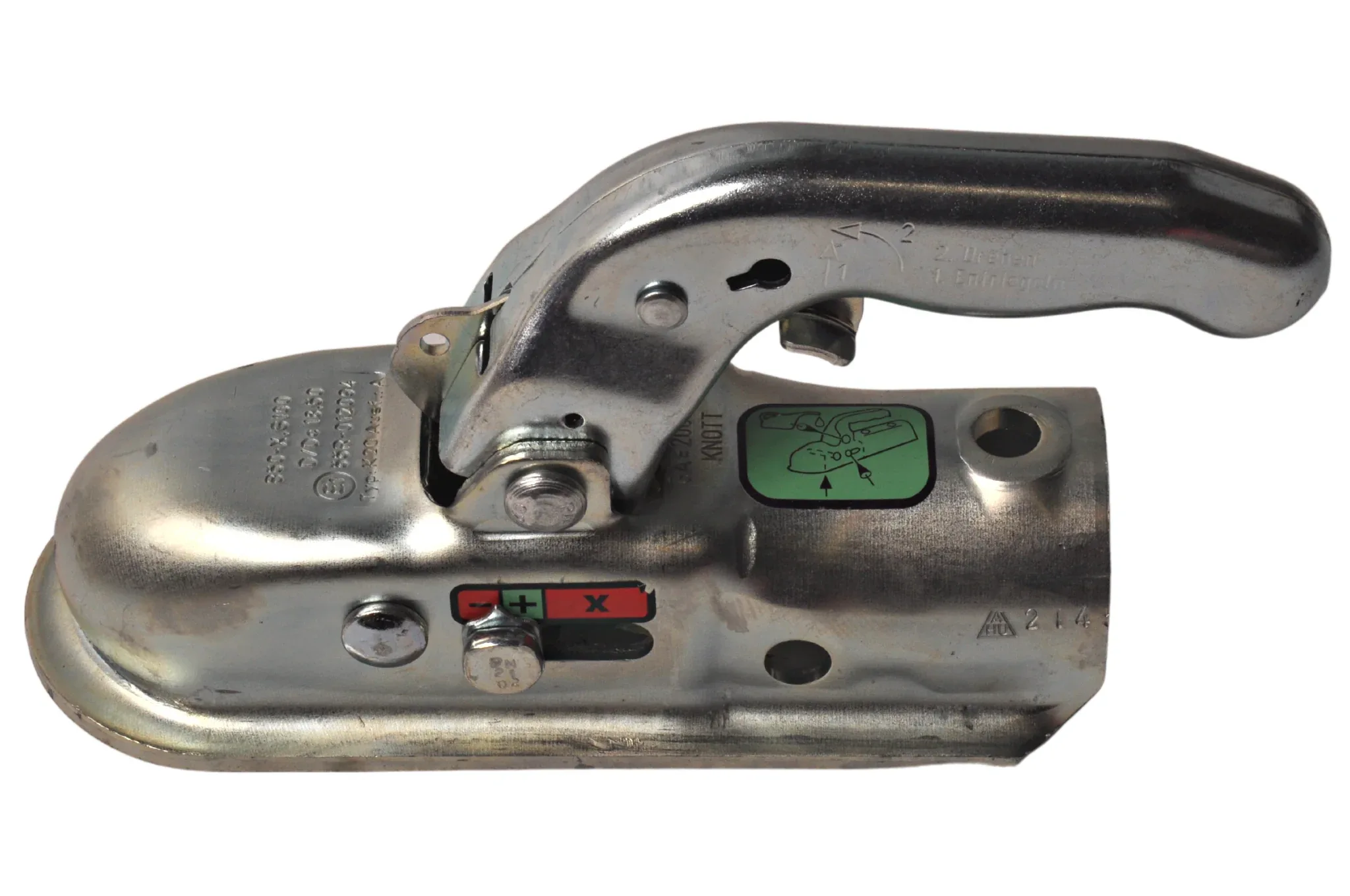 Knott K20-A - rund 50 mm - 2000 kg - gebremste Kugelkupplung – Bild 3