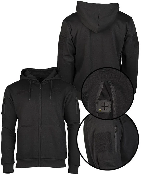 Mil-Tec - Taktischer Hoodie // Dunkler Sand / Coyote – Bild 3