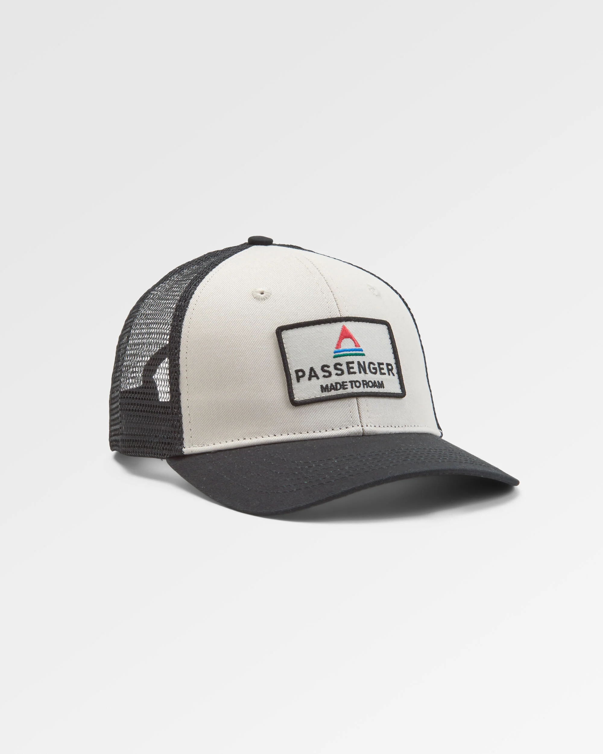 Core Bio-Baumwoll Trucker Cap - Schwarz/Weiß